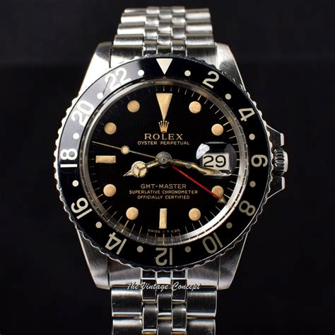 rolex gmt master 1675 vintage gilt dial|vintage Rolex 1675 for sale.